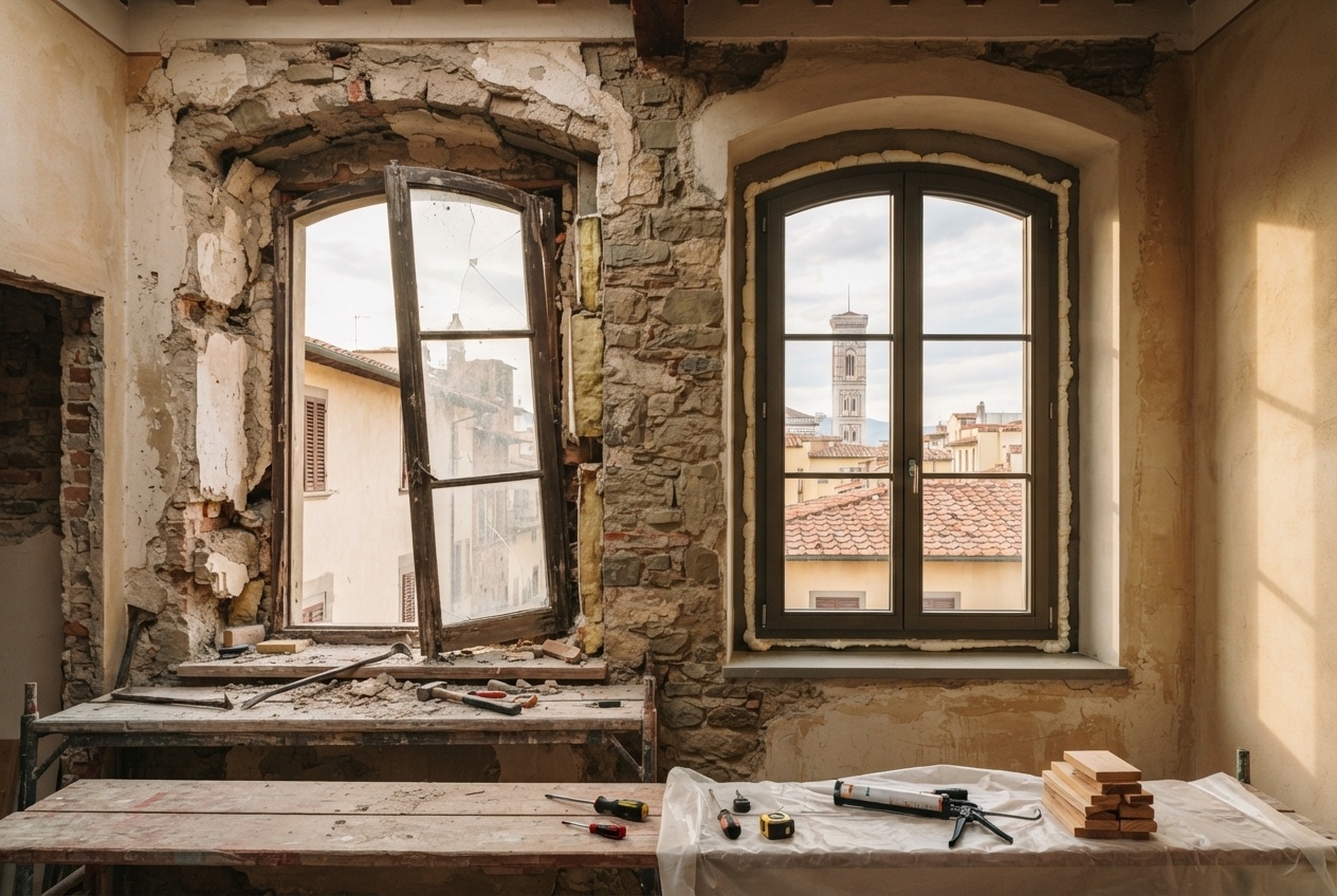 Tempi sostituzione finestre: Guida Completa | Arte del Ferro Roma