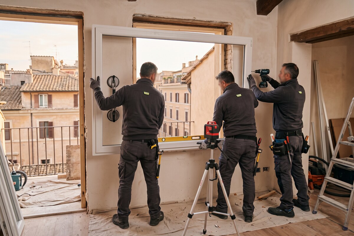 Team tecnico installatori Arte del Ferro Veneri